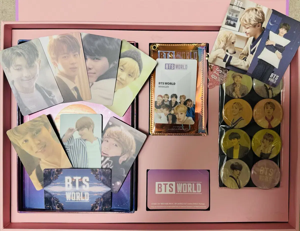 방탄소년단 한정판 BTS WORLD OST LIMITED EDITION