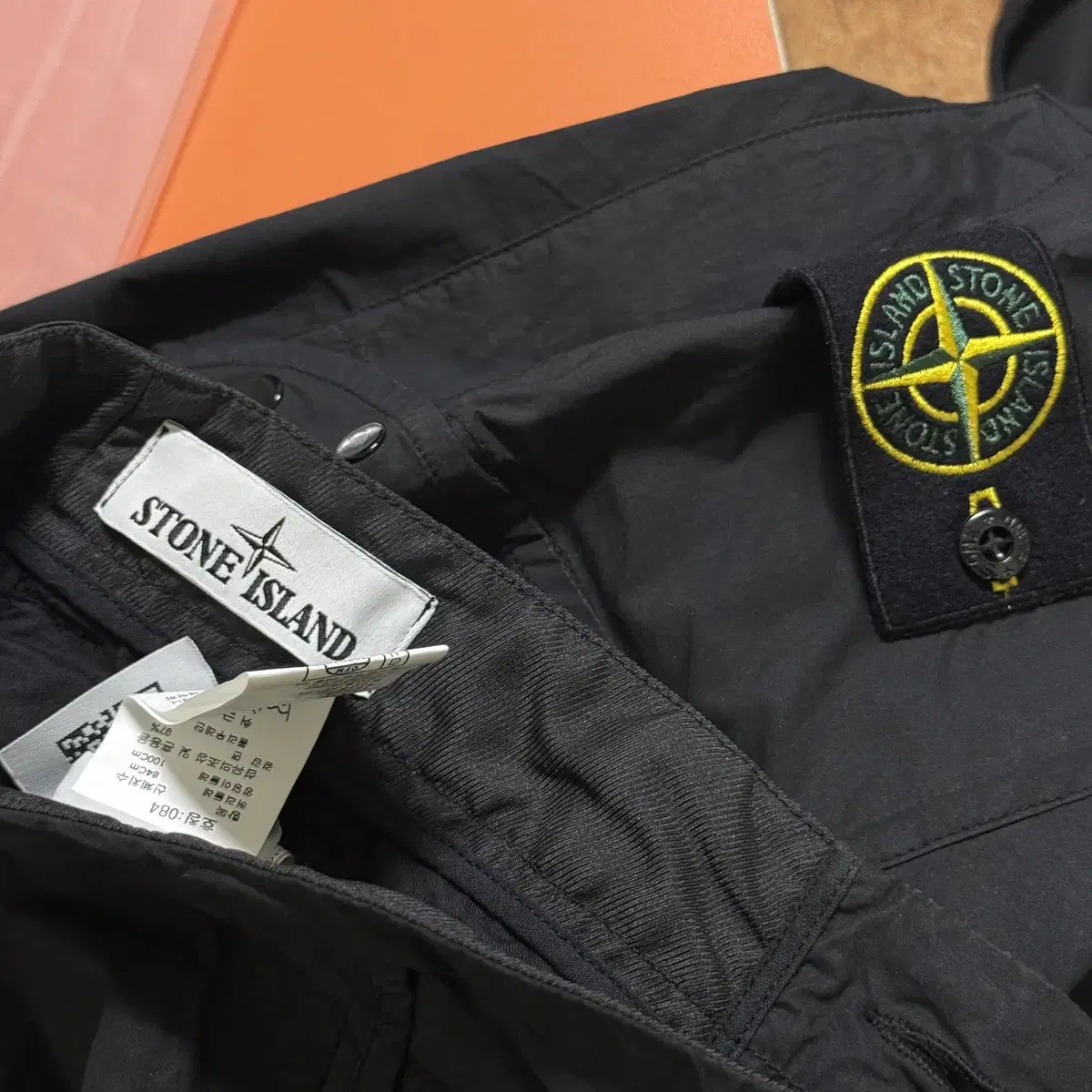 스톤아일랜드 Stone Island 반바지 판매 블랙 32