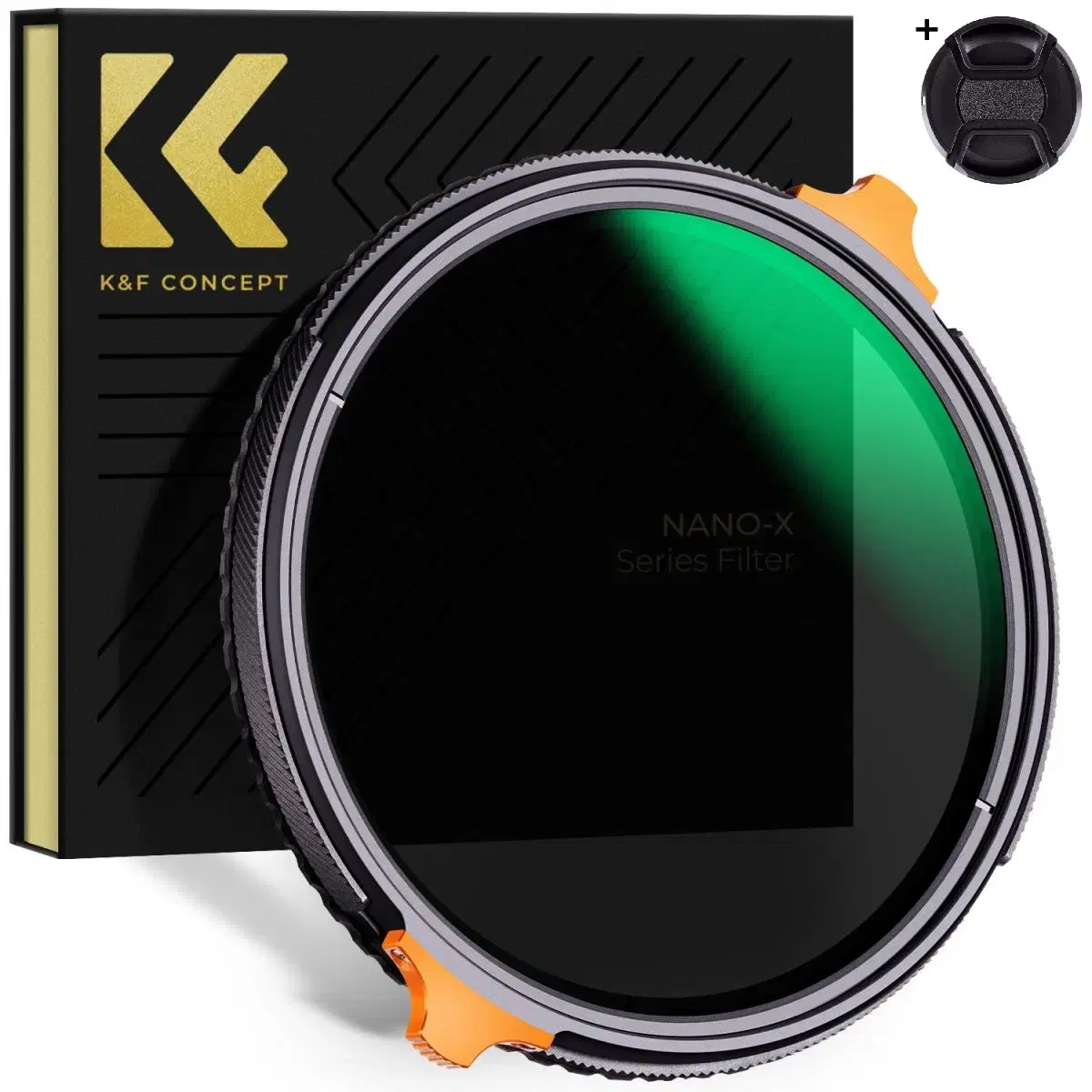 K&F 72mm NANO-X 가변 ND4-64+CPL 2in1필터 캡포함