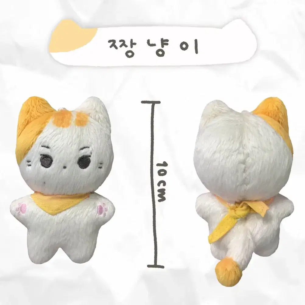 엔냥즈 엔하이픈 정원 10cm 인형 짱냥이 양도