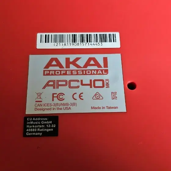 AKAI 아카이 에이블톤컨트롤러 APC40MKII APC40MK2