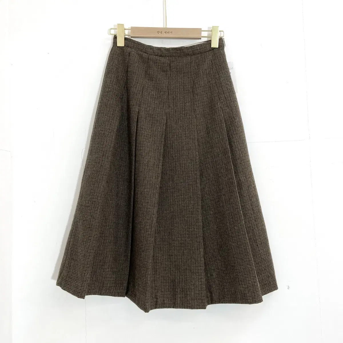 FIRC 체크 플리츠 스커트 Size S/ 24inch Pleats Sk