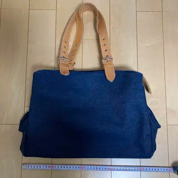 투모 롤랜드데님 토트백