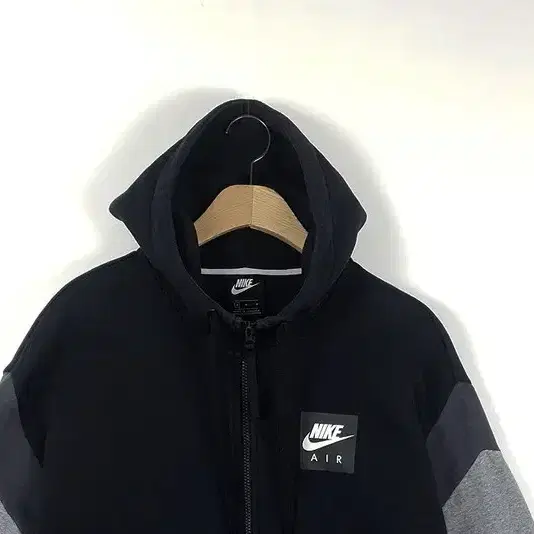 나이키 NIKE Air 풀집 기모 후드티 블랙 2300013