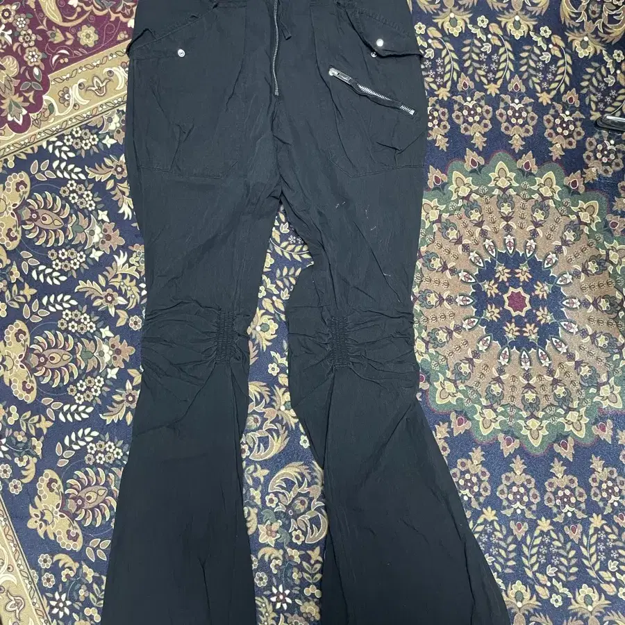 나체 EXPOSURE ZIP DETAIL PANTS 집업디테일부츠컷팬츠