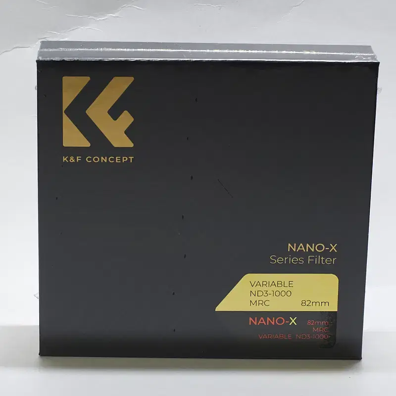 K&F 82mm NANO-X 가변 ND3-1000 필터 캡포함 / 새상품