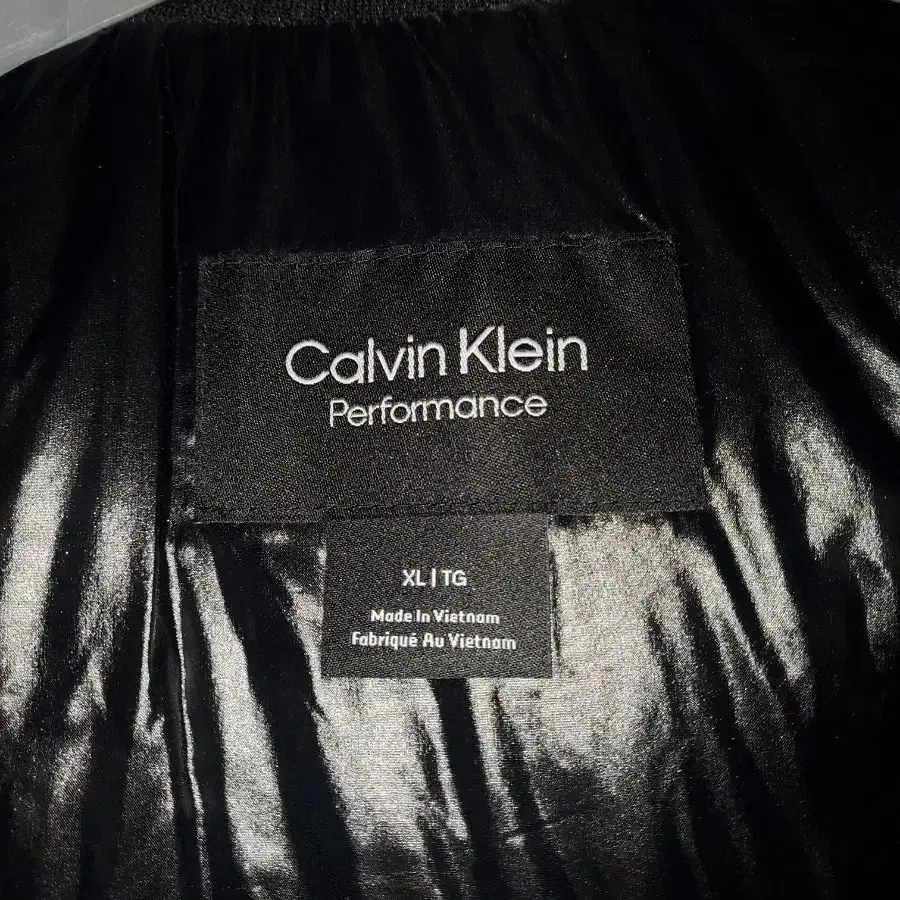 신품급 매장 정품 Calvin Klein 하프롱 후드패딩 105