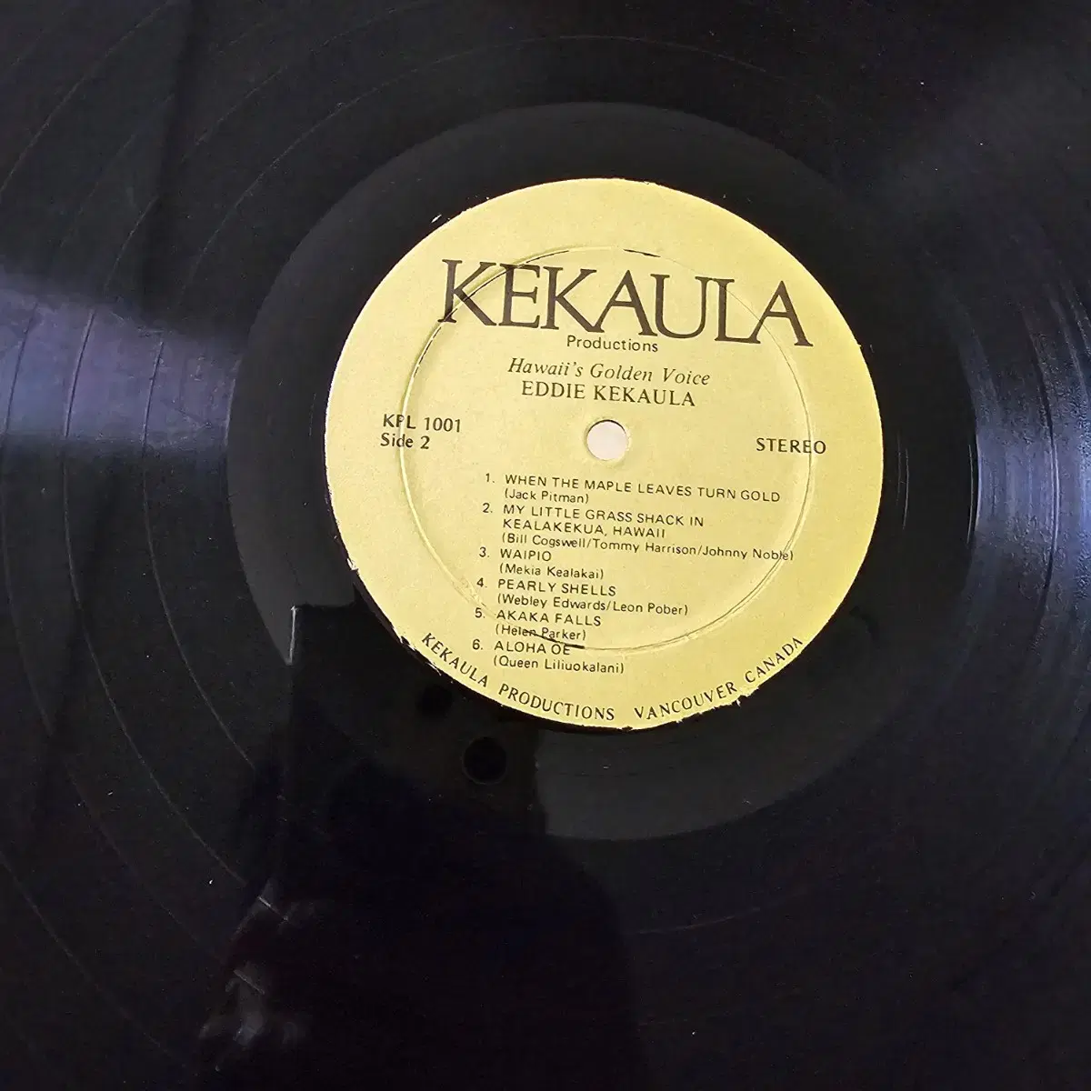 Eddie Kekaula - Hawaii's Golden Voice LP