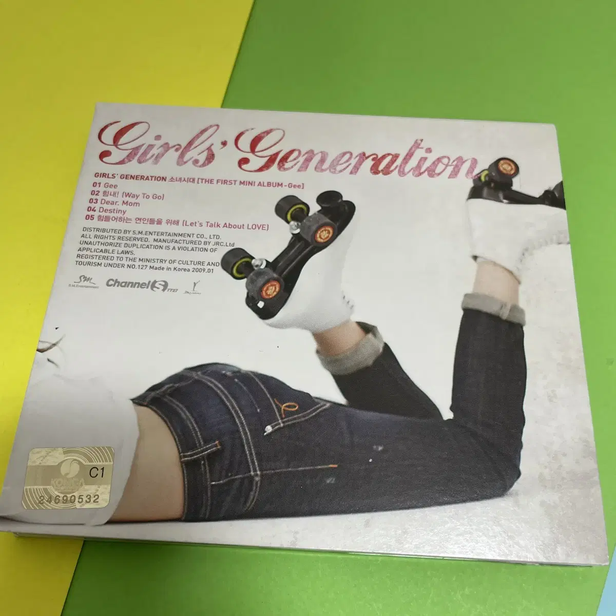 [중고음반/CD] 소녀시대 1st 미니앨범 'Gee' 디지팩