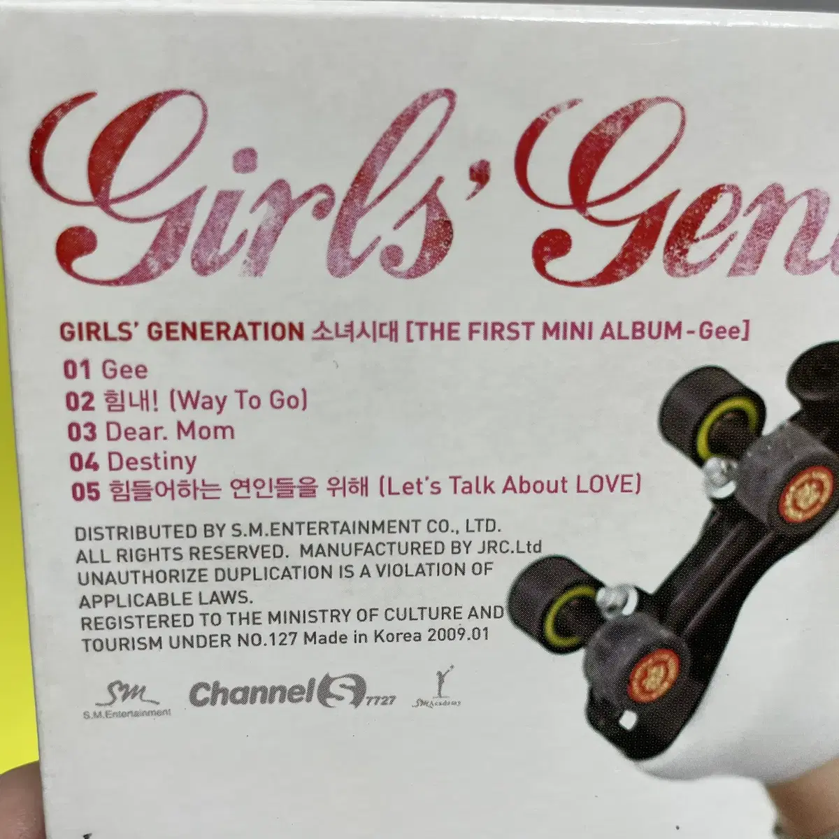 [중고음반/CD] 소녀시대 1st 미니앨범 'Gee' 디지팩