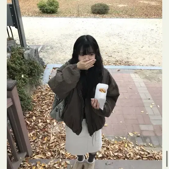 시즐 세터 데일리 후드패딩