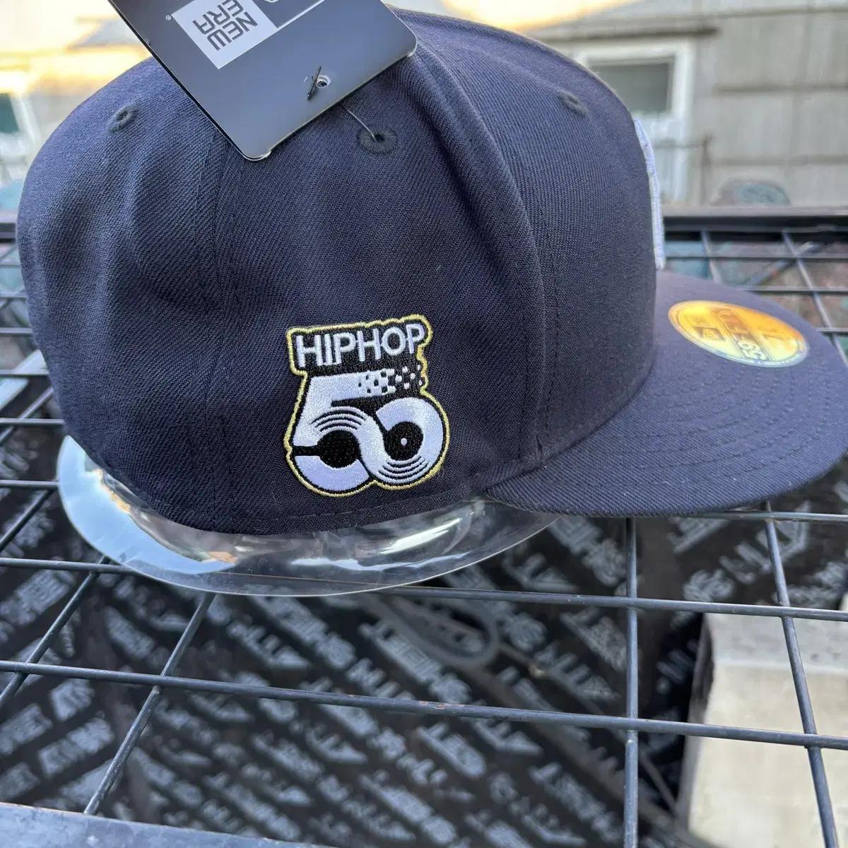 New Era 뉴에라 Hip Hop 50th 네이비 스냅백