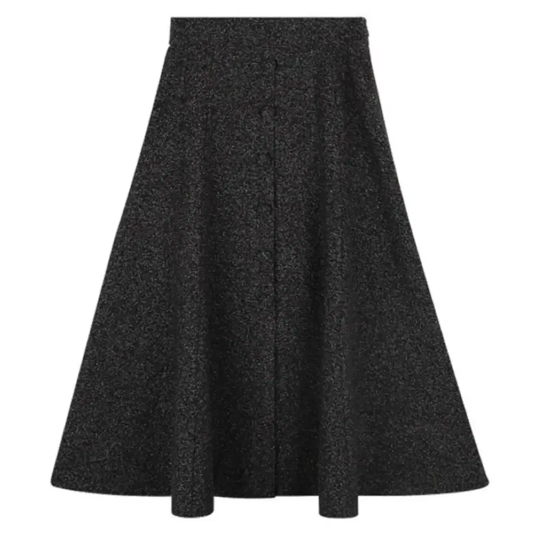 JOORTI 주르티 j1121 flare button skirt (bla