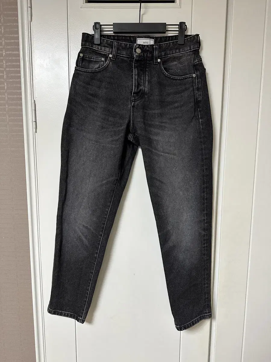 AMI AMI Teardrop Black Denim 29