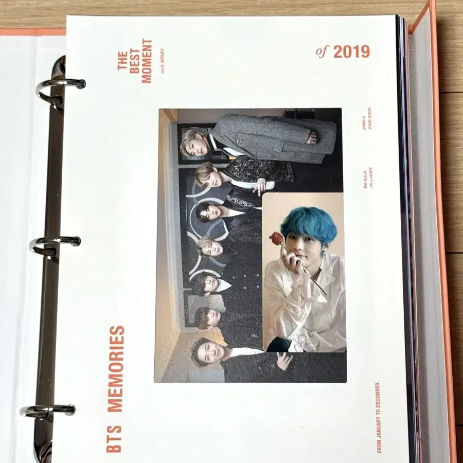 방탄소년단 2019 메모리즈 태형 뷔 포카