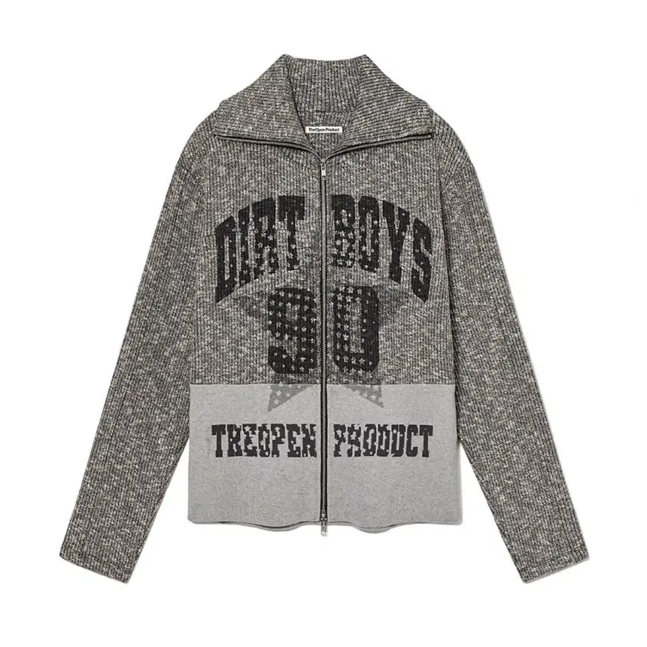 더오픈프로덕트 Dirt boys knitted track jacket