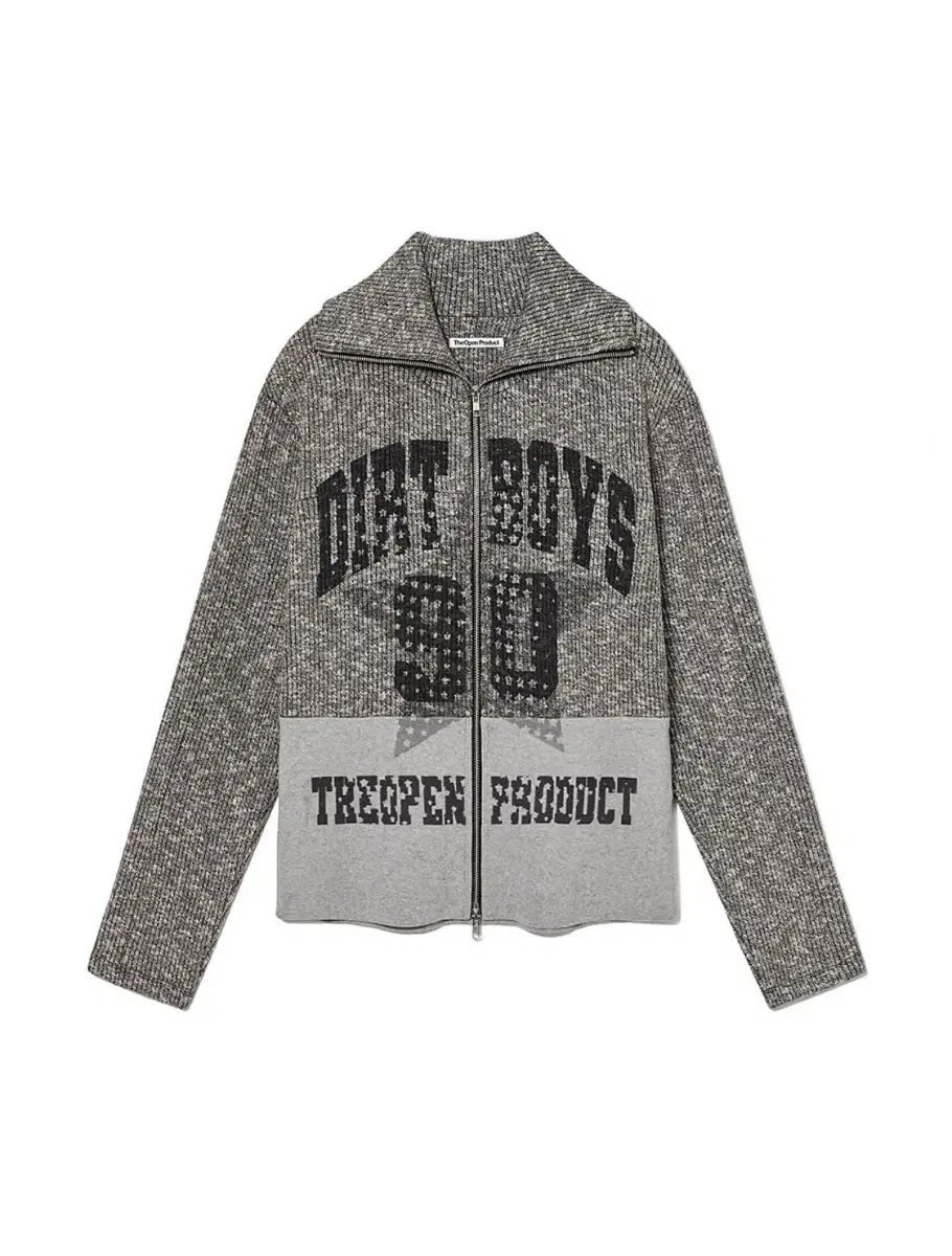 더오픈프로덕트 Dirt boys knitted track jacket