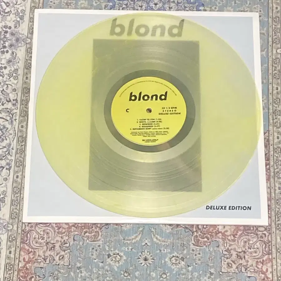 프랭크오션 Blonde LP 부틀렉