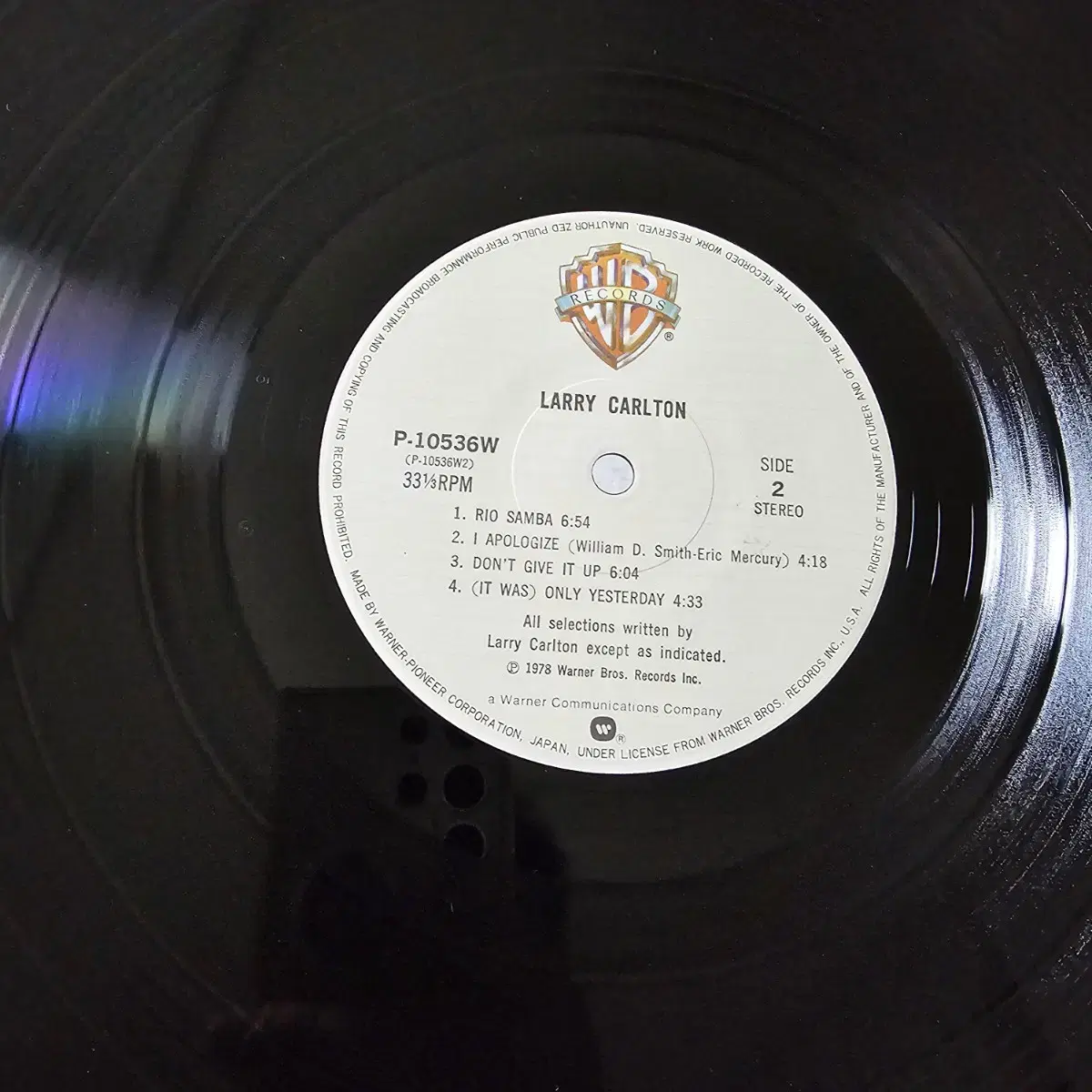 (민트급, Jazz 레리 칼튼)  Larry Carlton LP