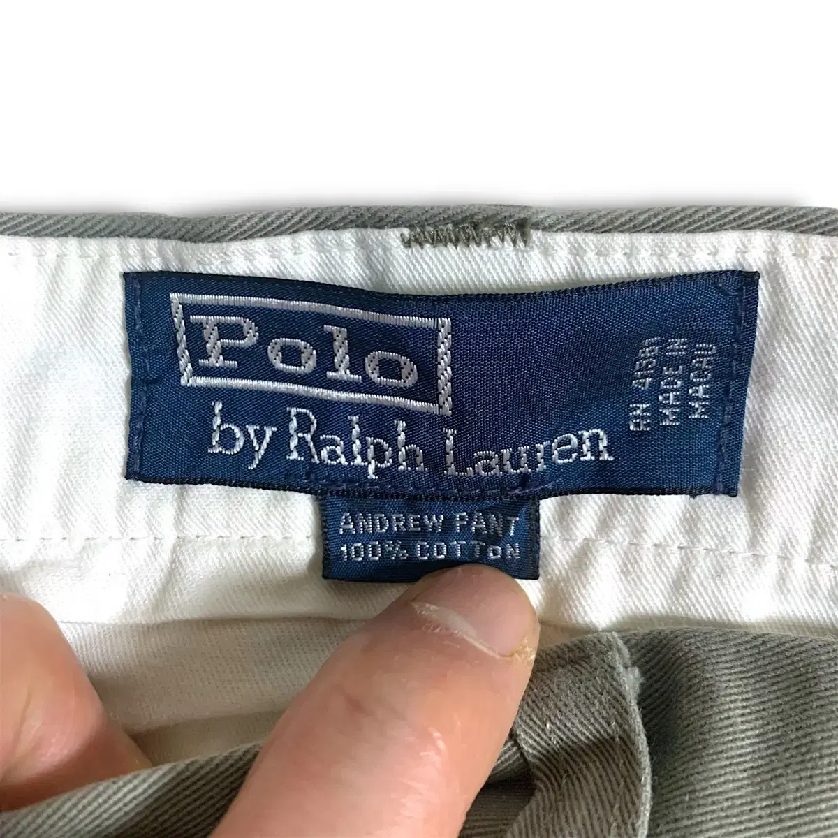 [38] Polo Andrew cotton pant