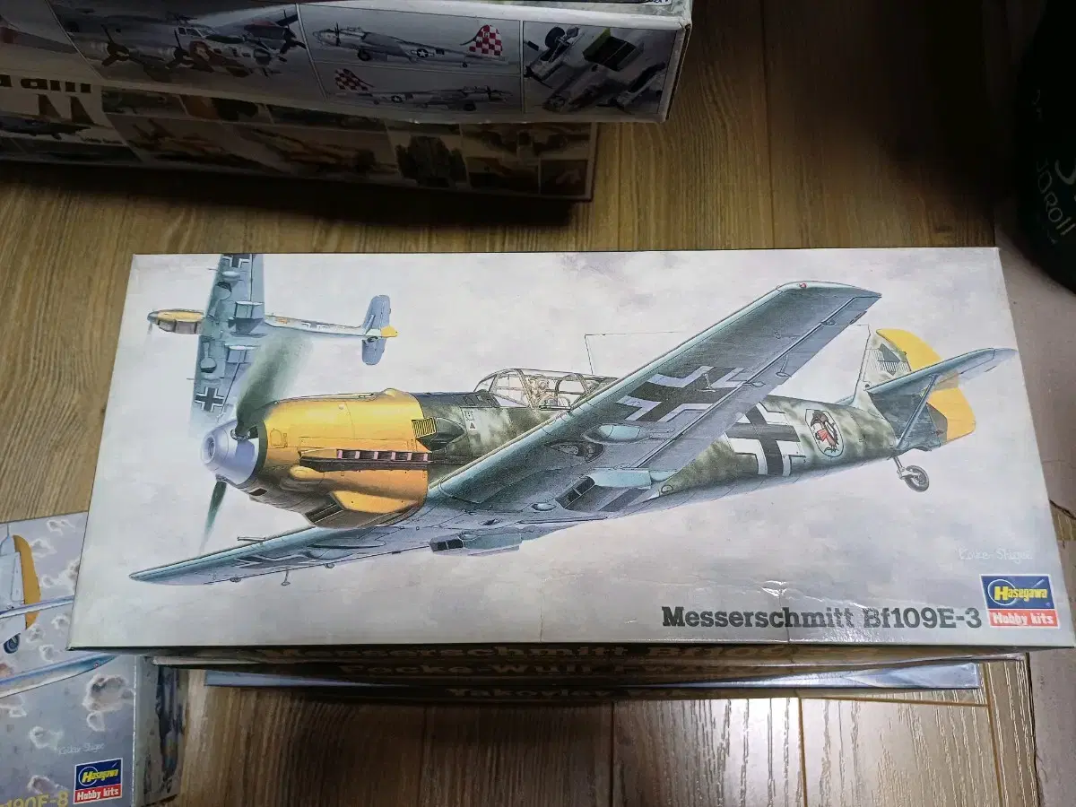 하세가와 1/72 Bf109e-3