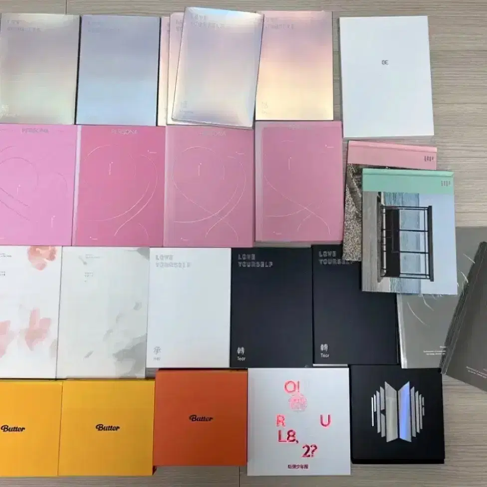 방탄 개봉 앨범 양도 페르소나 프루프 앤써 버터 bts album