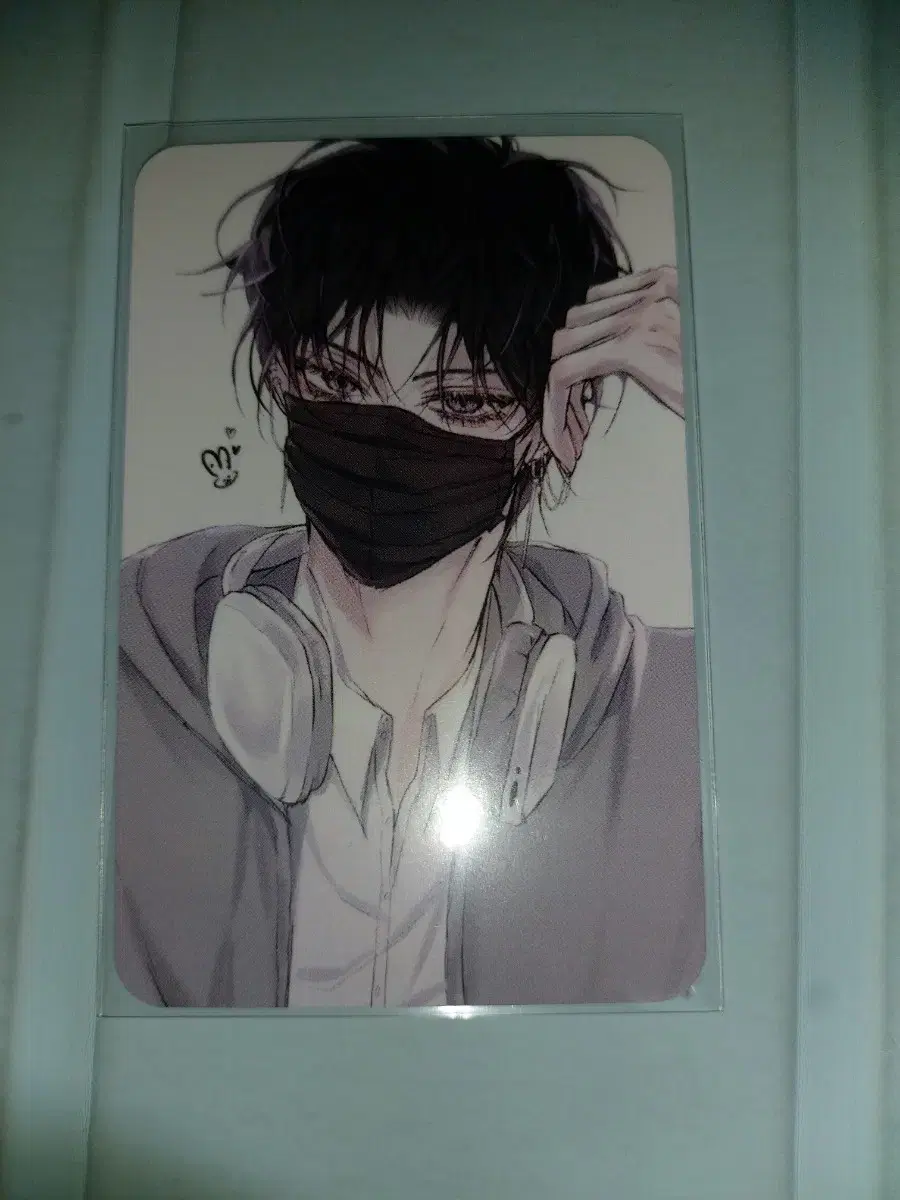 De-mothed Lee Yuk-nim Mask Lavin photocard WTS