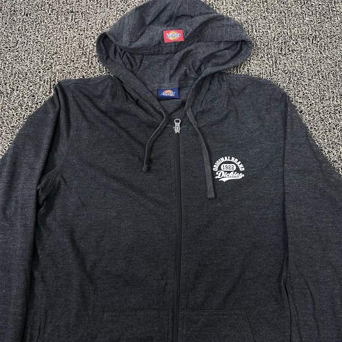 Dickies 디키즈 후드집업 차콜 105(XL)