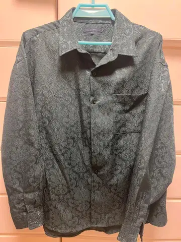 CPCM 다마스크 무늬 자카드 셔츠