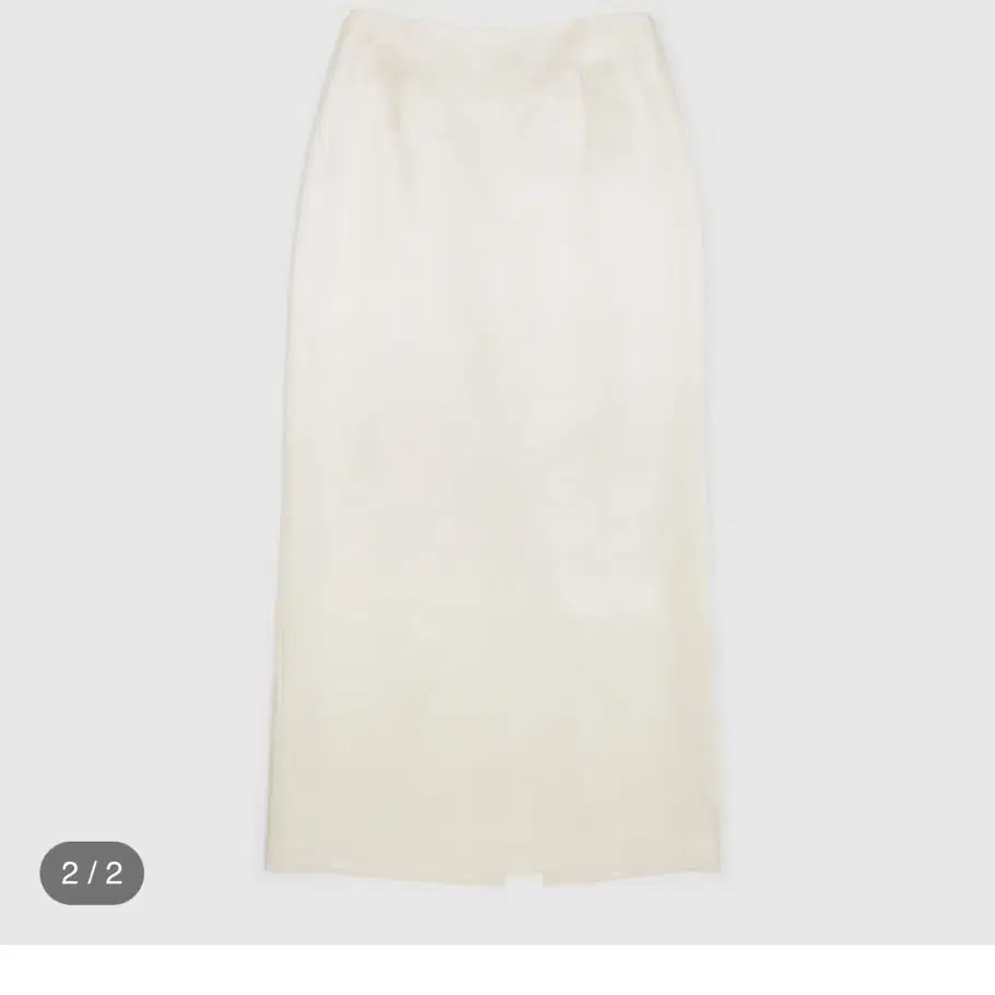 악토브헤 WOOL SILK maxi skirt 아이보리 2사이즈