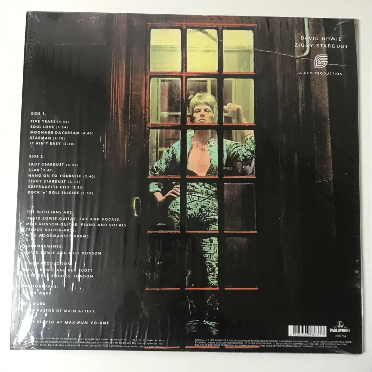 데이비드 보위 Ziggy Stardust lp