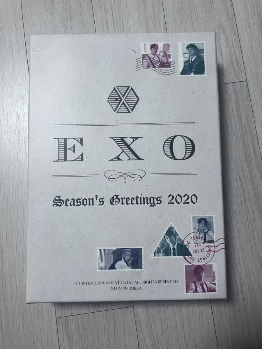 EXO exo 엑소 시즌그리팅 2020 미개봉