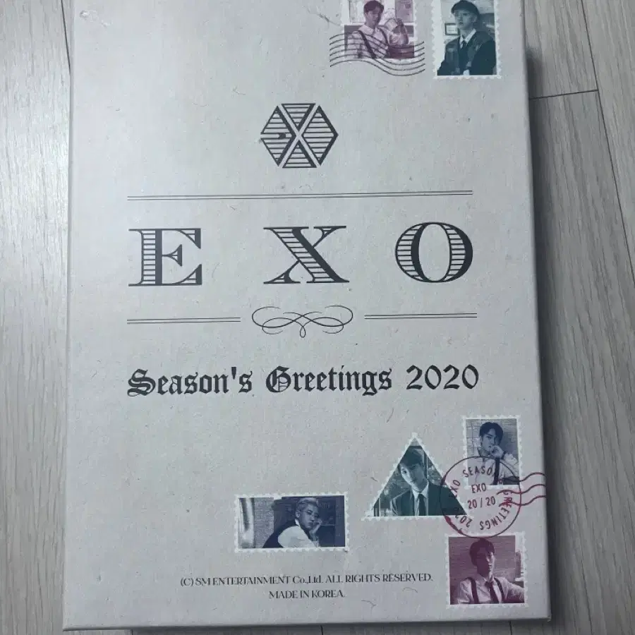 EXO exo 엑소 시즌그리팅 2020 미개봉