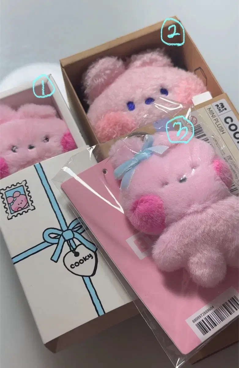 BT21 미니니 쿠키 인형 BTS 정국 Jungkook Cooky