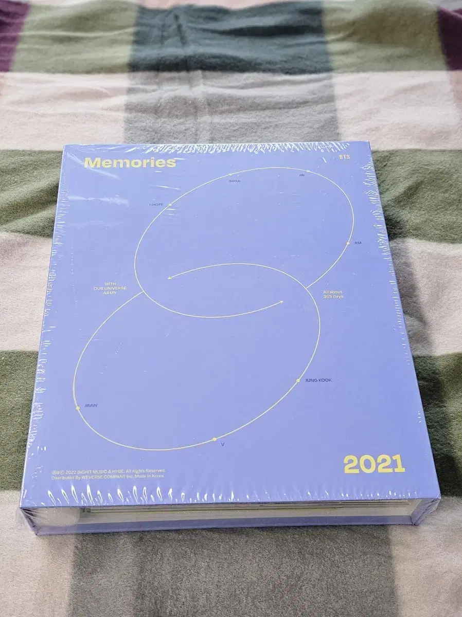 BTS Memories of 2021 DVD 미개봉