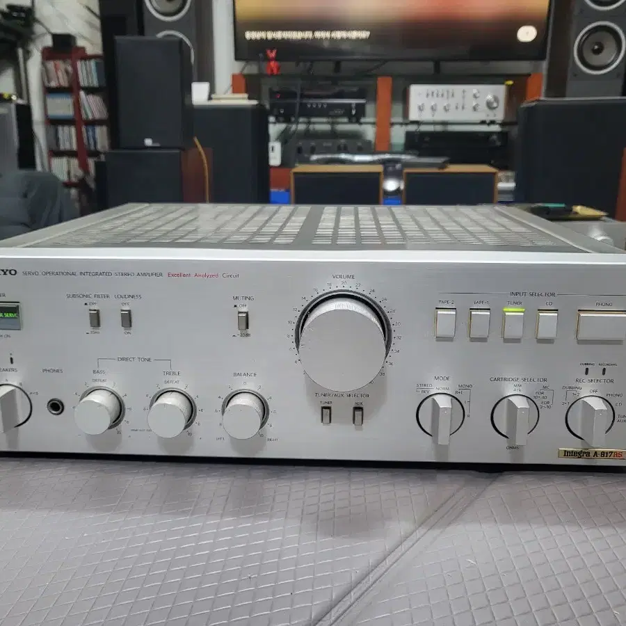 온쿄 ONKYO 빈티지 인티앰프  A-817RS