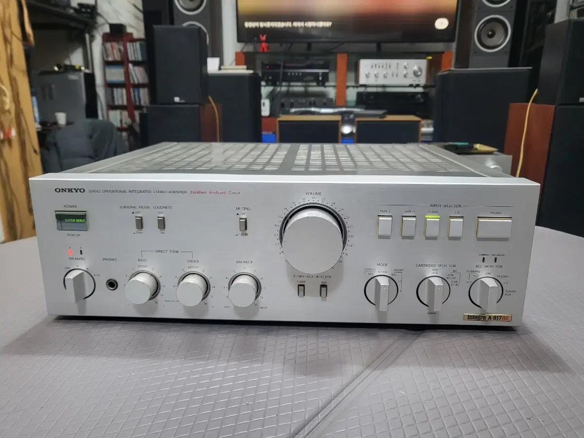 온쿄 ONKYO 빈티지 인티앰프  A-817RS