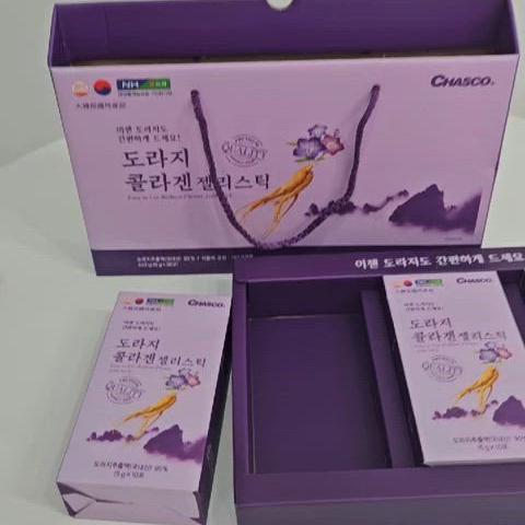 도라지청 콜라겐 젤리 스틱 15g x 30포 (쇼핑케이스)