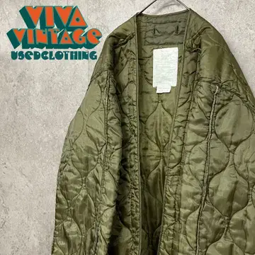 레어00s[밀리터리 빈티지 의류]미군 민간인 라이너 자켓 남성용 M