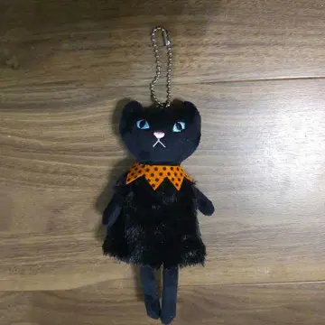 칼디 모코네코 검은 고양이 검은 고양이 할로윈 봉제 인형 마 스캇