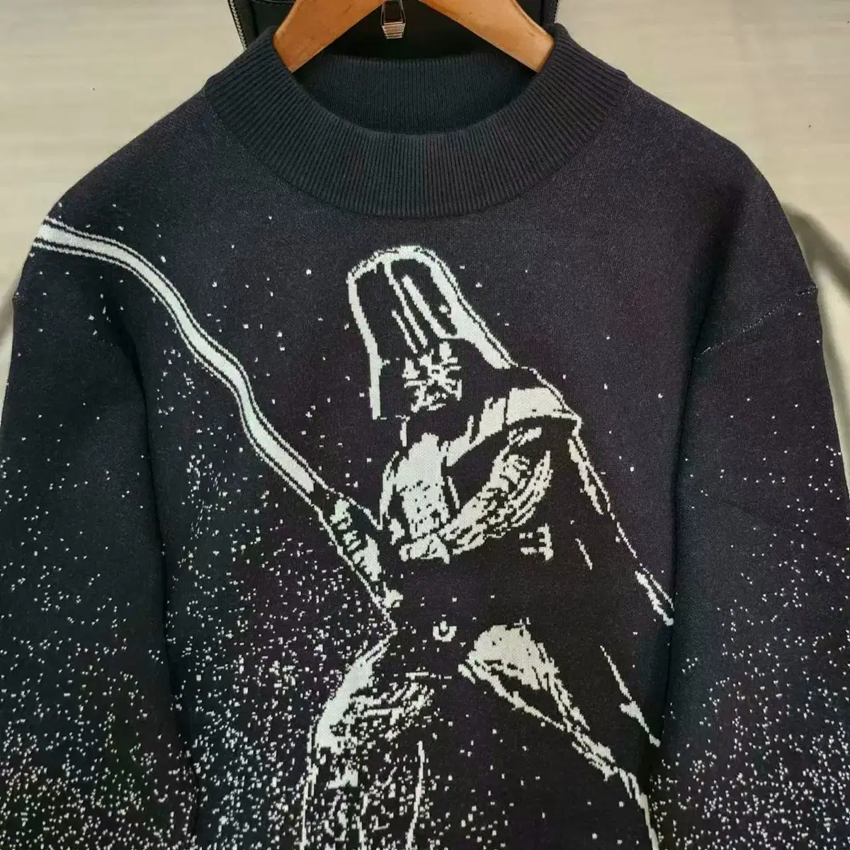 ICEBERG GOLF [STAR WARS]MEN HIGH CREW NE