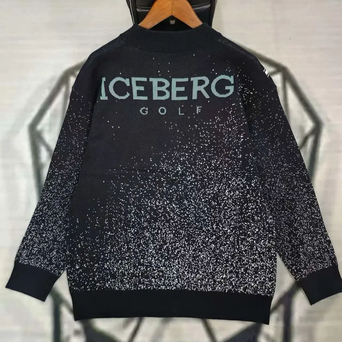 ICEBERG GOLF [STAR WARS]MEN HIGH CREW NE