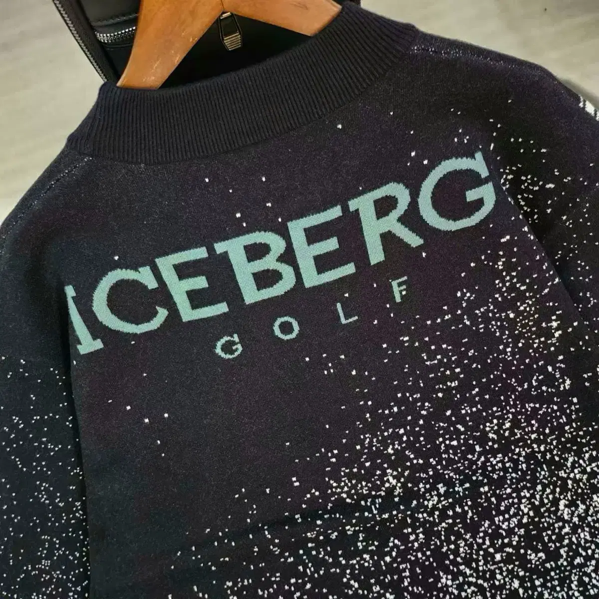 ICEBERG GOLF [STAR WARS]MEN HIGH CREW NE