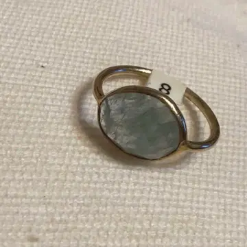 인도 주얼리 반지 아쿠아 마린