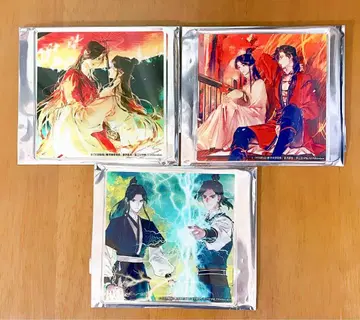 천관사복 만화전 아크릴 코스터 사련화성 카페 혜택 카페 3종 세트