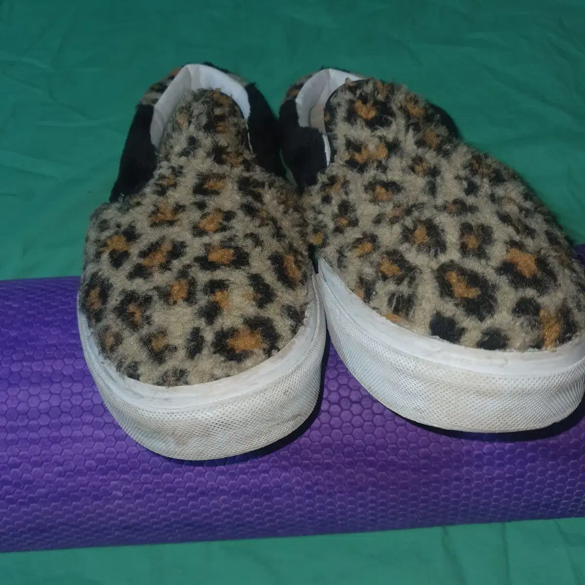 반스 레오파드 퍼 슬립온 VANS LEOPARD .280