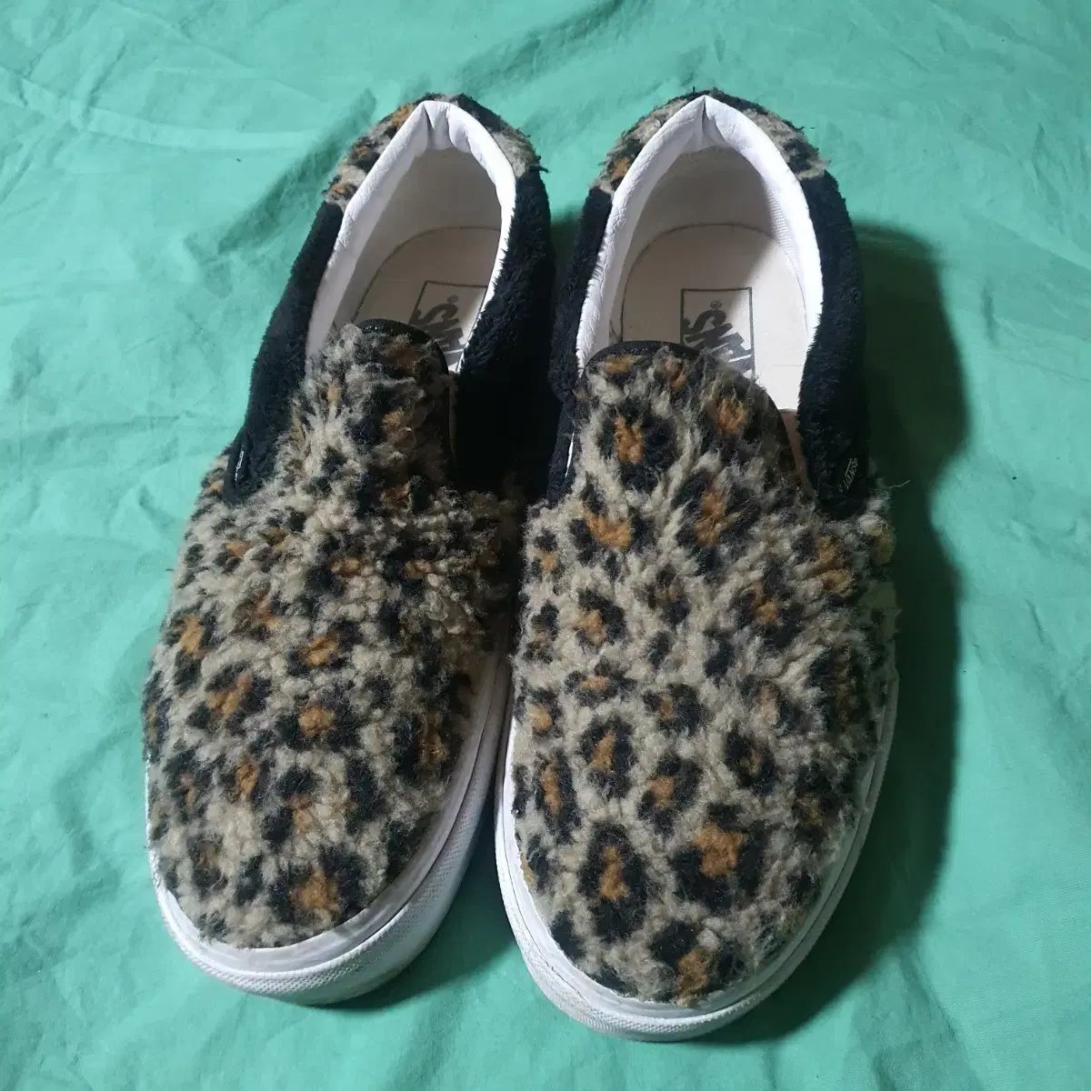 반스 레오파드 퍼 슬립온 VANS LEOPARD .280