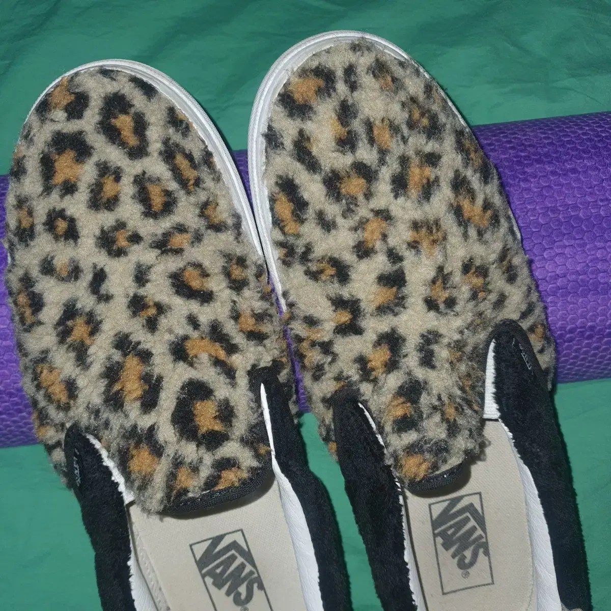 반스 레오파드 퍼 슬립온 VANS LEOPARD .280