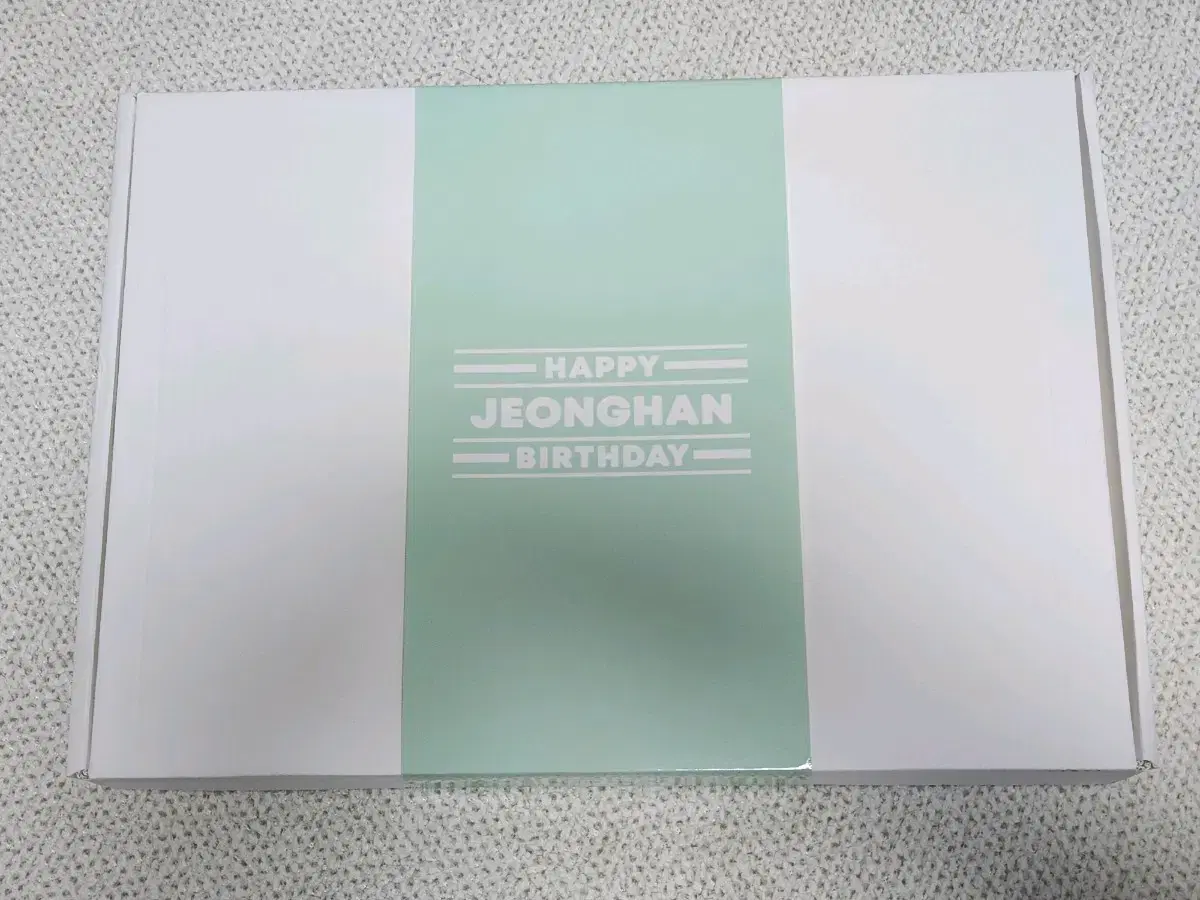 세븐틴 정한 생일박스 버전2