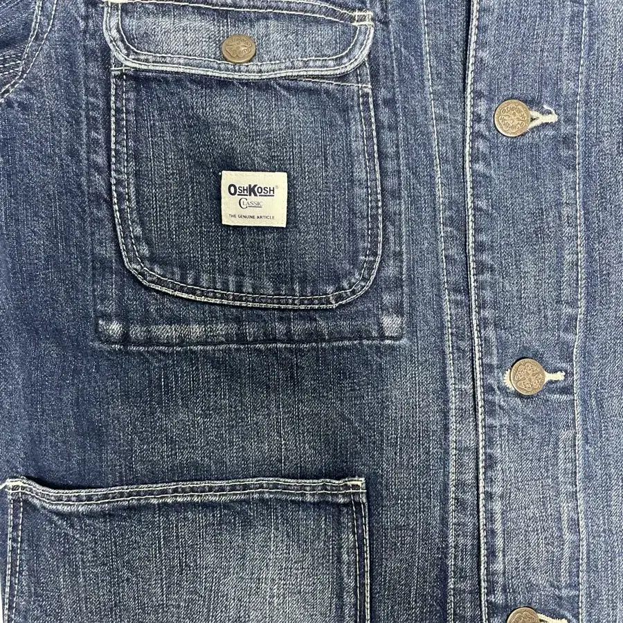 Oshkosh denim 오시코시 데님 자켓 L 착용샷o